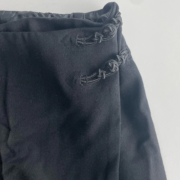 Lauren Ralph Lauren Wool Blend Black Pencil Maxi Skirt Size 28 - Picture 5 of 8